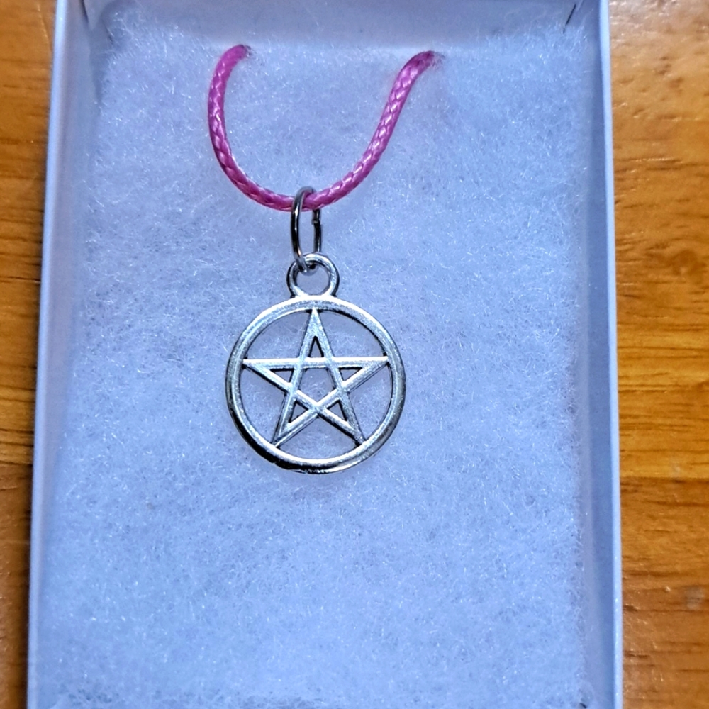 Silver Pentagram Necklace